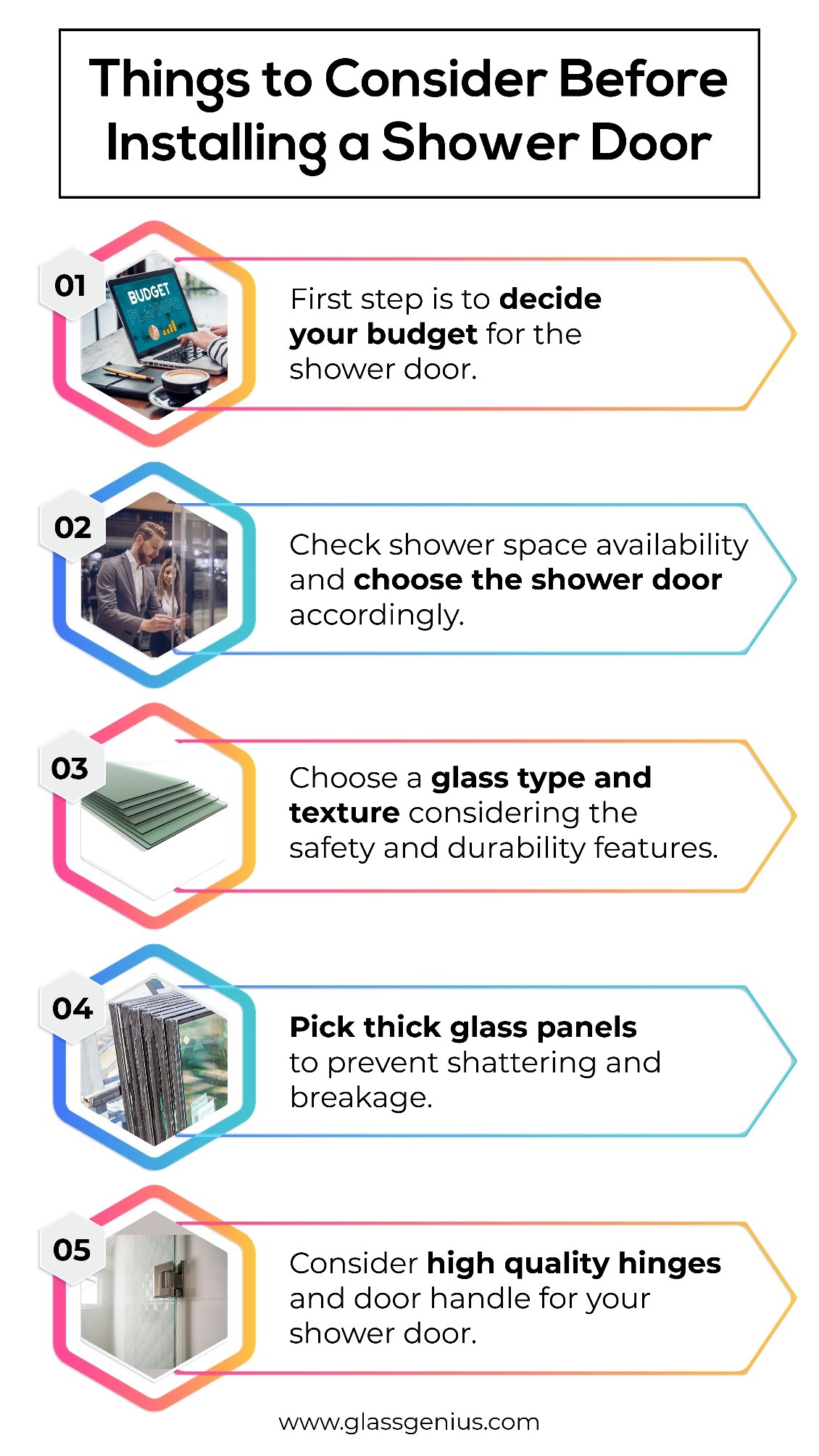 Things You Should Keep in Mind before Installing a Shower Door