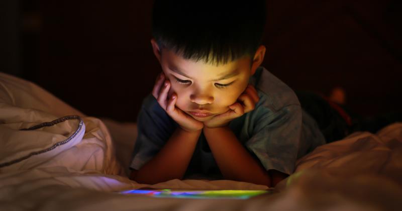 The use of screens in children