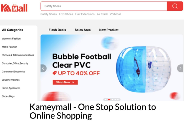 Kameymall – One Stop Solution to Online Shopping