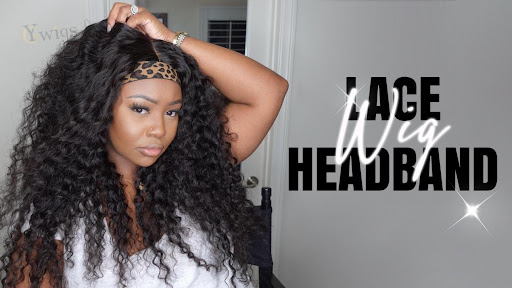 The new wig type-lace headband wig